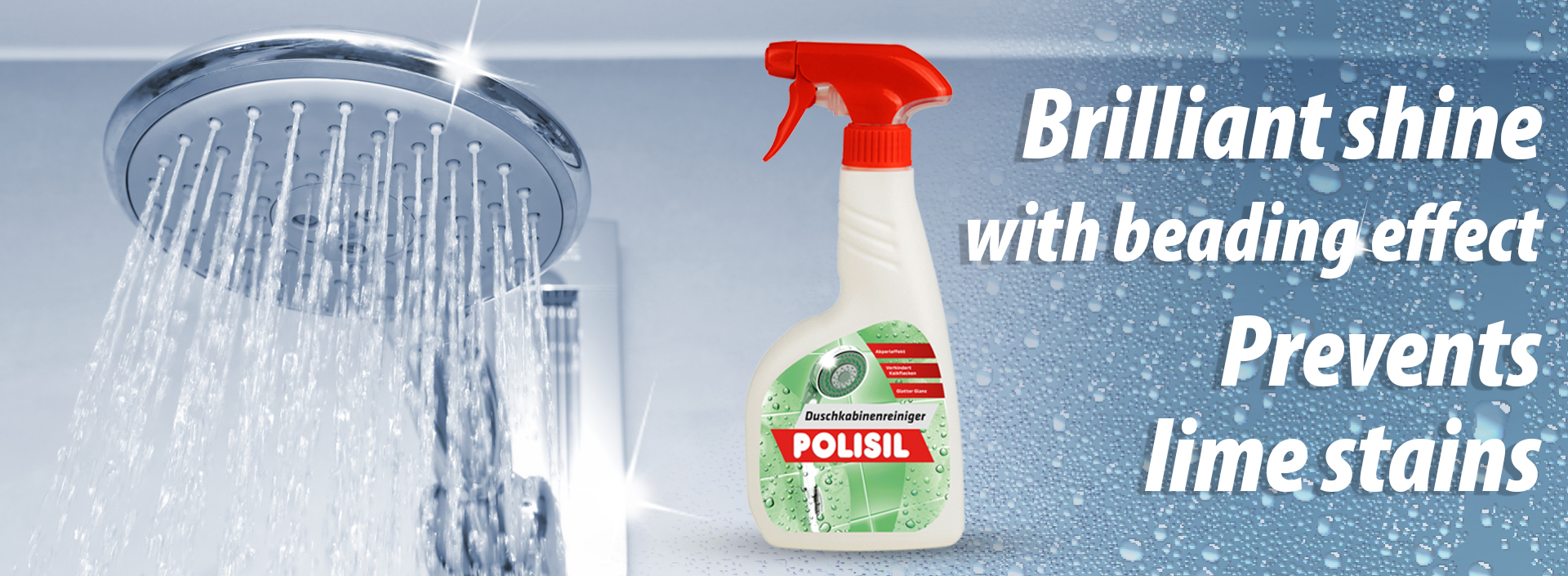 Polisil Shower Cabinet Brilliant Shine